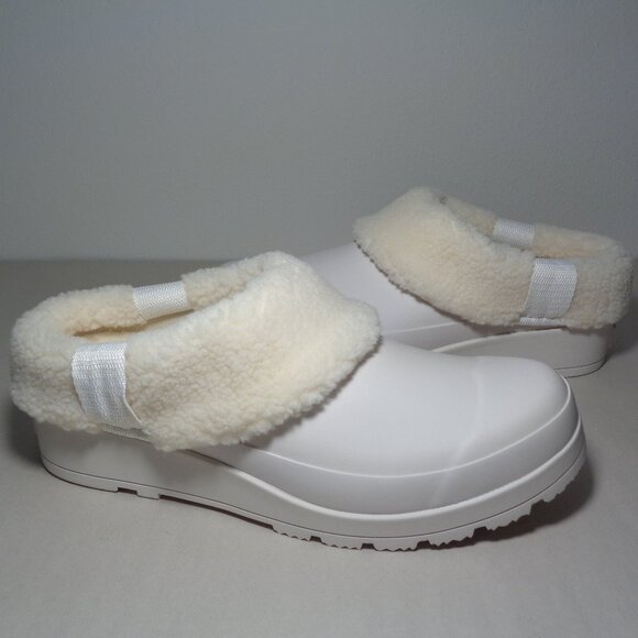 Hunter Size 9 M / PLAY INSULATED CLOG / White / Rubber / New Women's Shoes - Picture 1 of 16